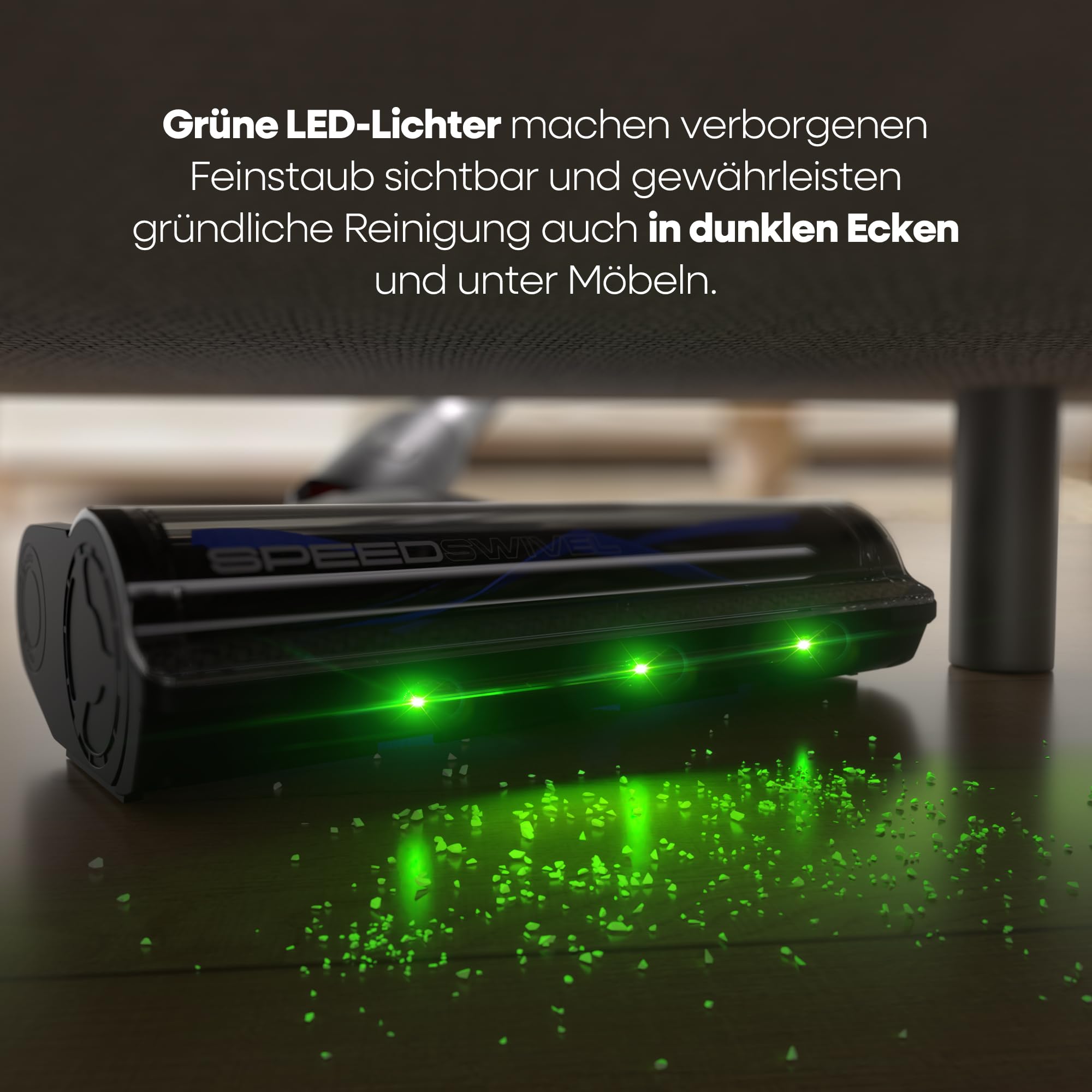 AlloyMove A01: 48000 Pa / 550 W / 65 Min â Akkusauger mit Anti-Tangle-BĂŒrste & Wandhalterung â leise und stark fĂŒr Auto & Hartböden