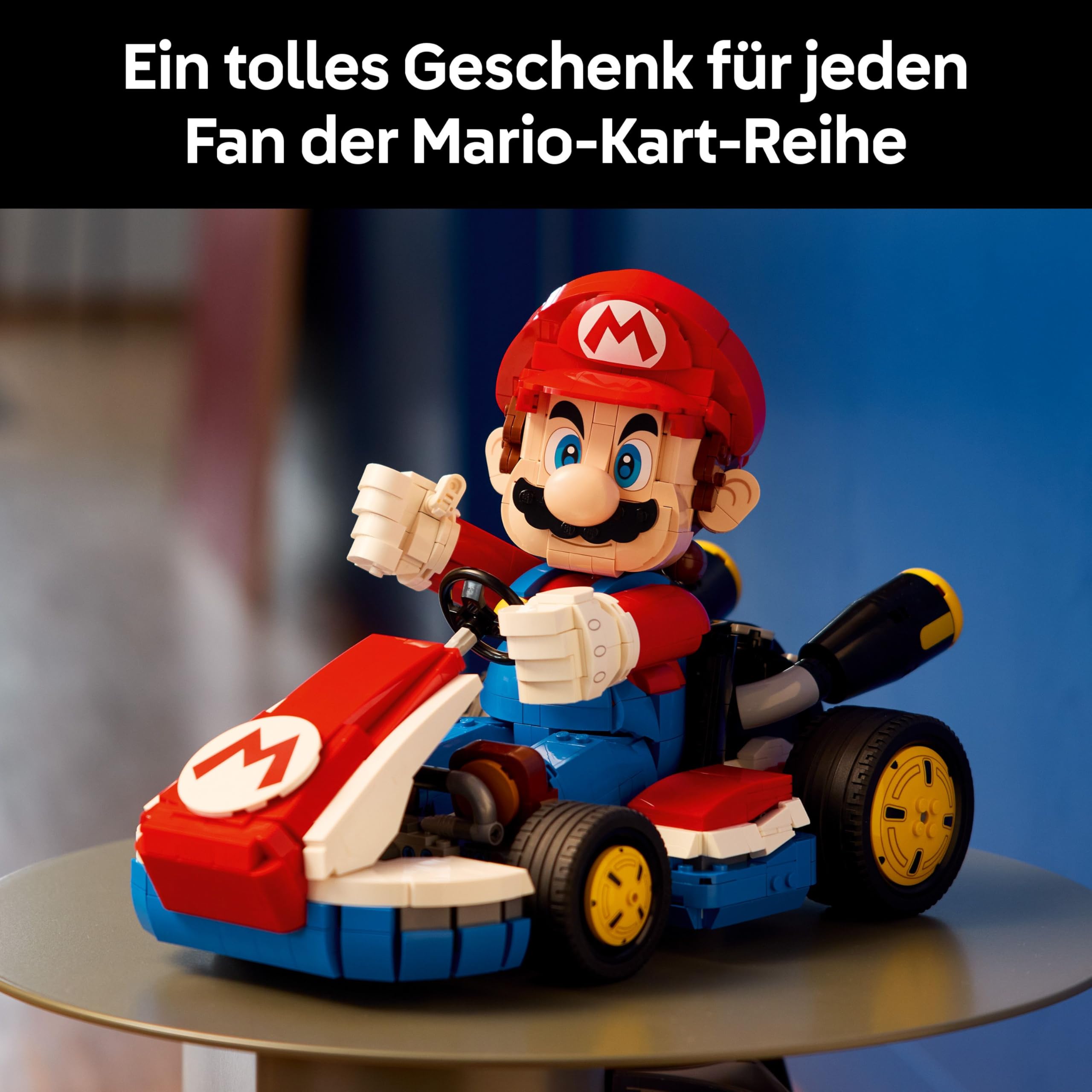 LEGO Super Mario Mario Kart 72037, baubares Standard-Kart mit Mario Figur, Sammlerstück für Gamer & Nintendo-Fans