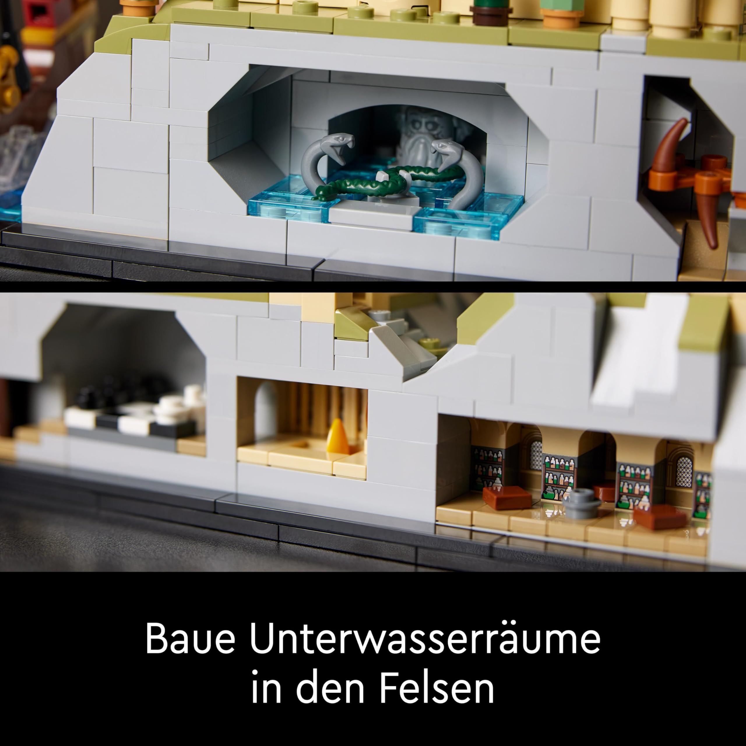 LEGO Harry Potter Schloss Hogwarts 76419, Sammlerset mit Hauptturm, Astronomieturm, Kammer des Schreckens & Figur