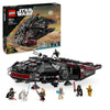 LEGO Star Wars 75389 Der Dunkle Falke, Ausstellungsmodell mit Shootern, Kanonen & 6 Minifiguren inkl. C-3PO, ab 10 J.