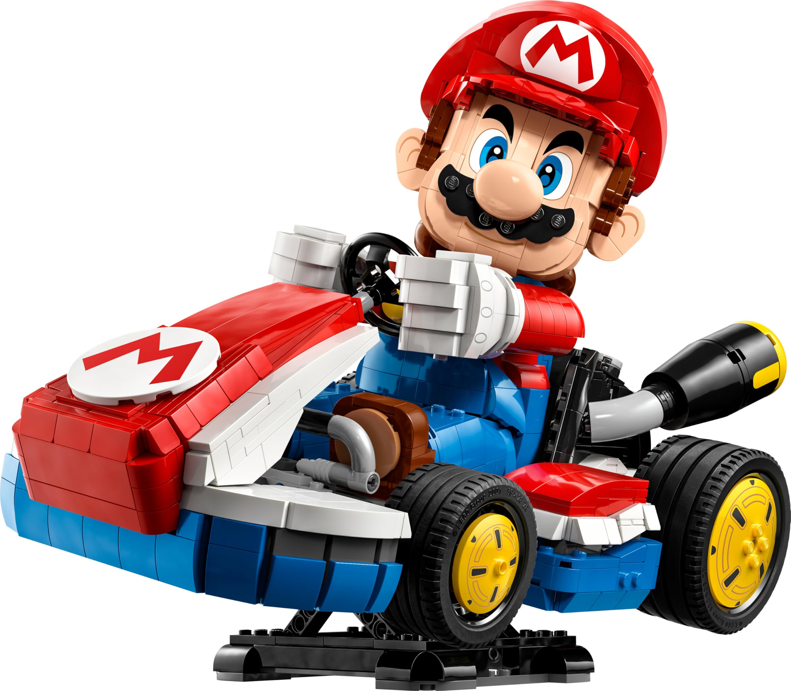 LEGO Super Mario Mario Kart 72037, baubares Standard-Kart mit Mario Figur, Sammlerstück für Gamer & Nintendo-Fans