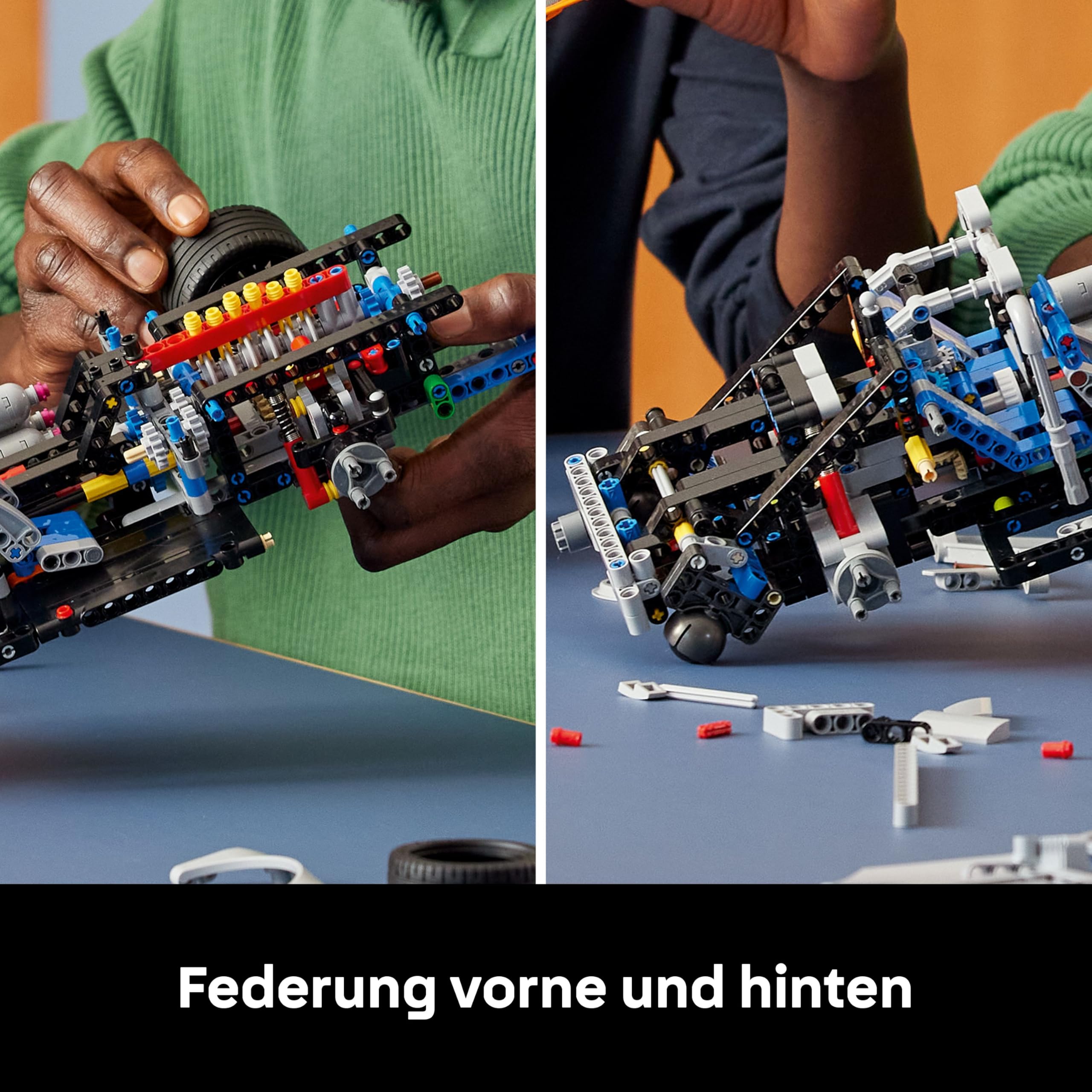 LEGO Technic Nissan Skyline GT-R R34 42210, 2 Fast 2 Furious Auto mit Driftfunktion, Lenkung & Motor, Sammlermodell